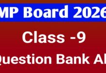 Class 9th Question Bank 2026 PDF Download